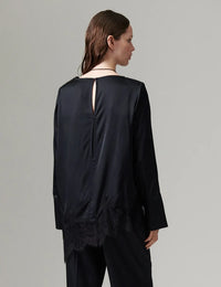 Lila Fluid Viscose Blouse