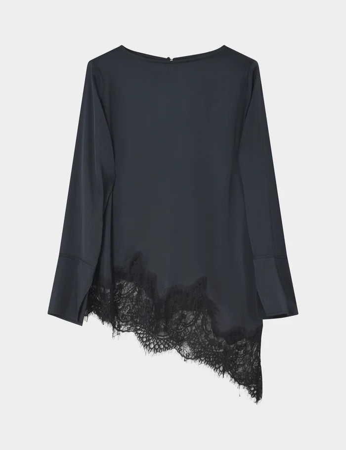 Lila Fluid Viscose Blouse