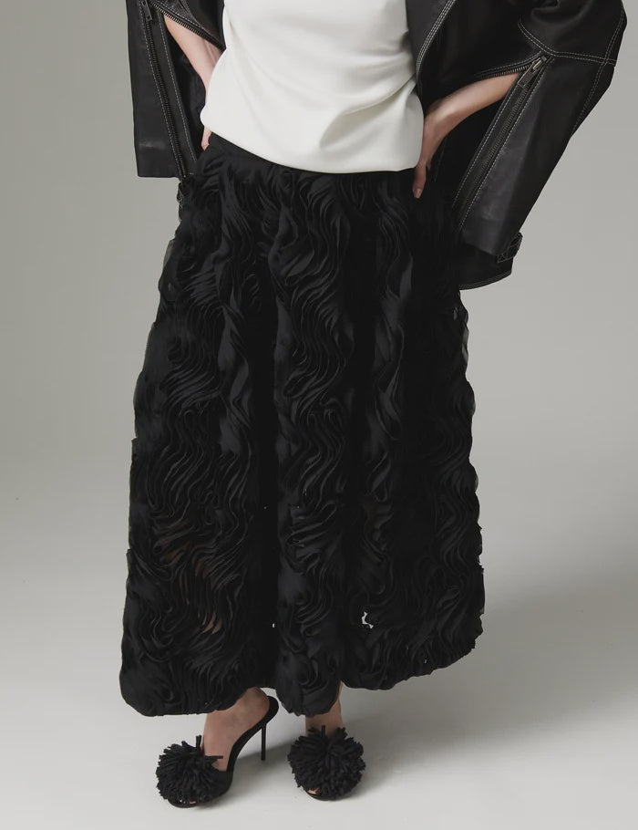 Maylee Ruffled Lacy Skirt