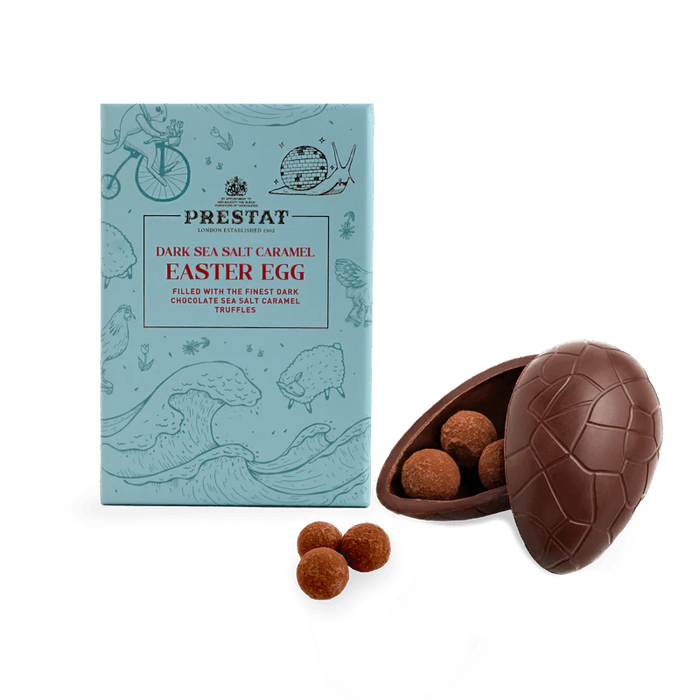 Dark Sea Salt Caramel Easter Egg