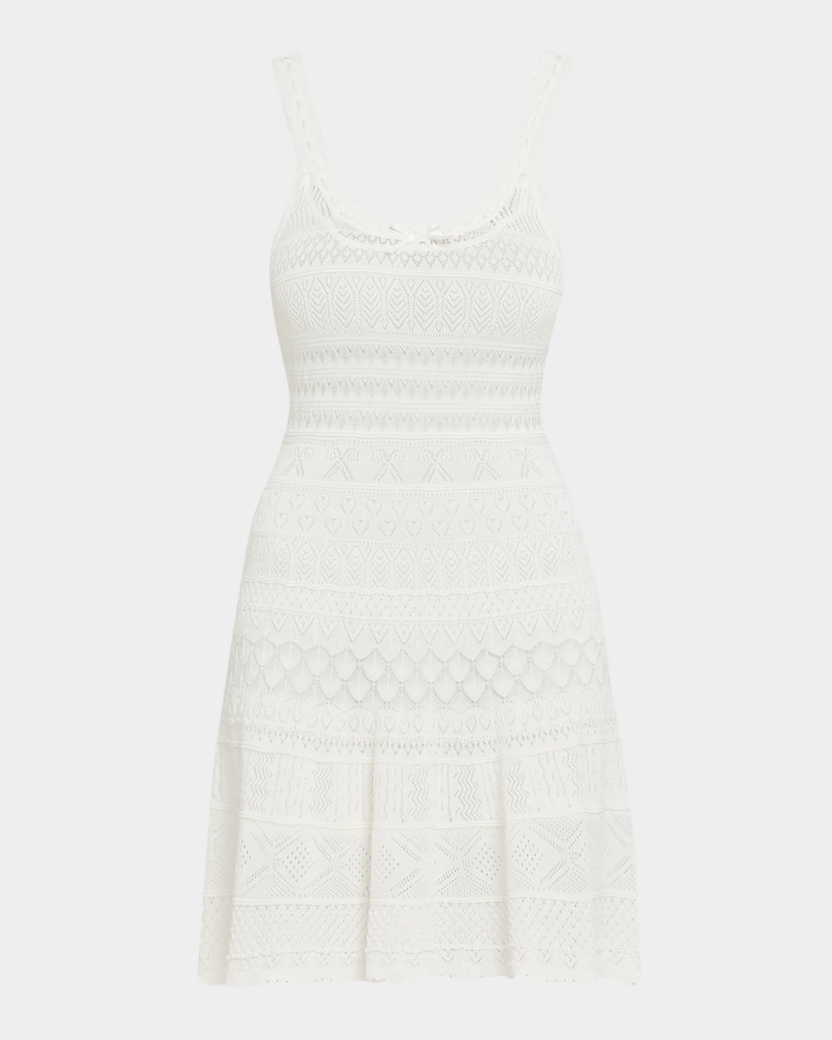 Darlena Pointelle Knit Dress