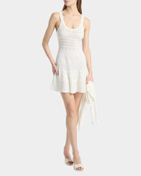 Darlena Pointelle Knit Dress