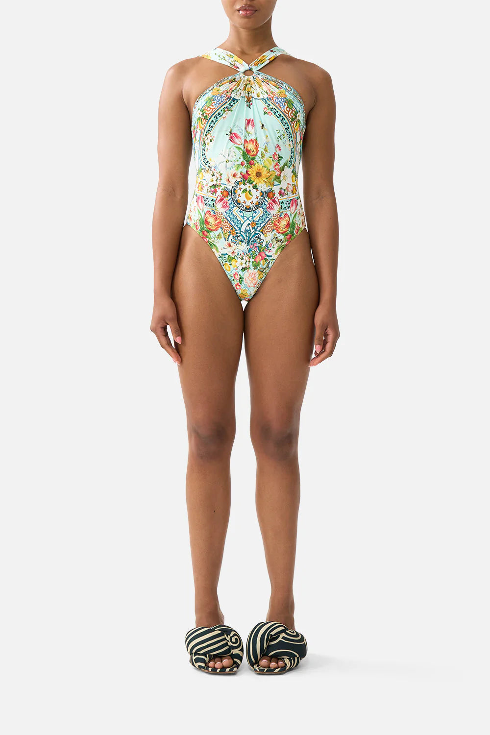 Diamond Neck Strap One Piece