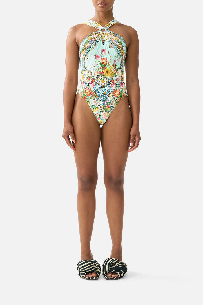 Diamond Neck Strap One Piece