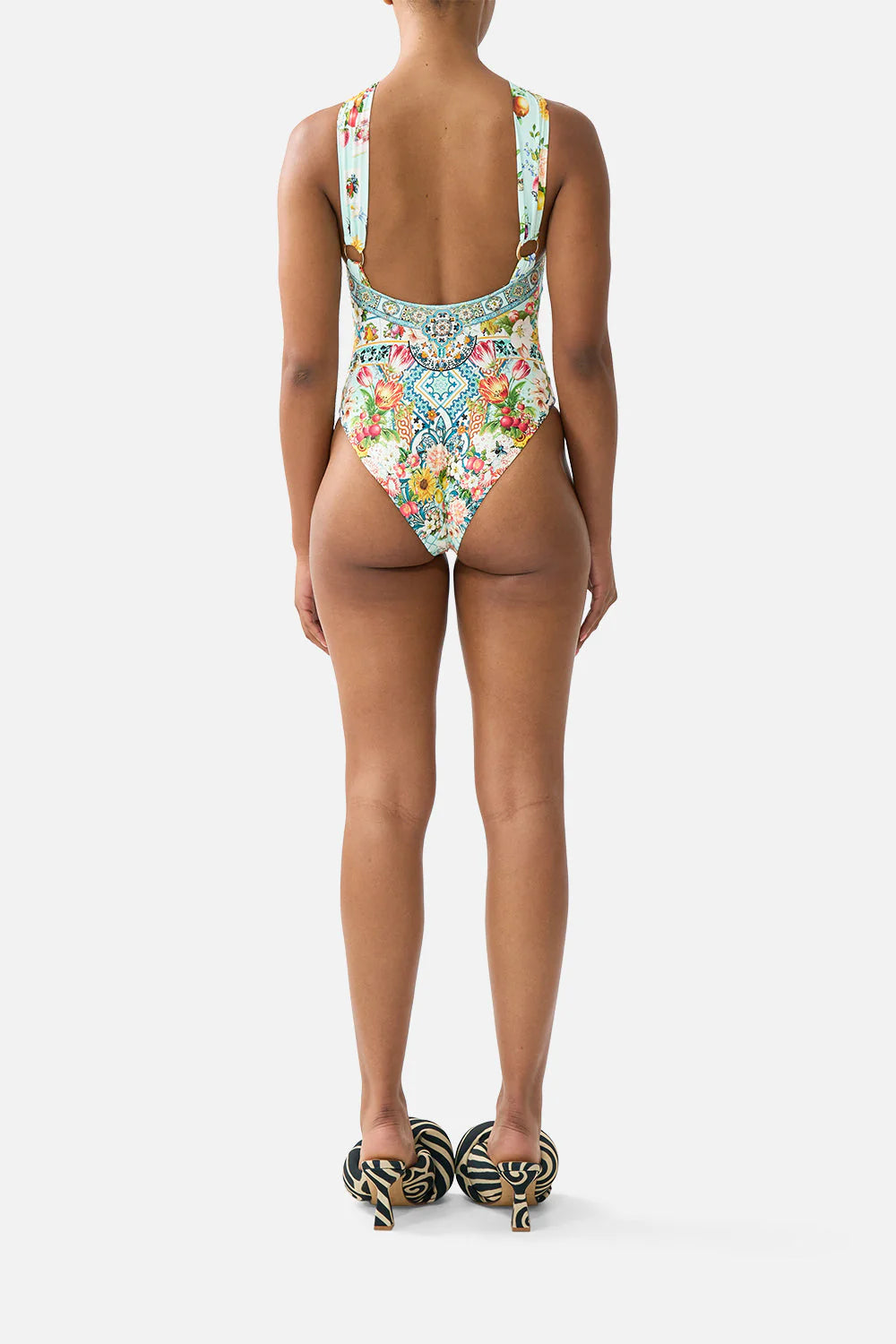 Diamond Neck Strap One Piece