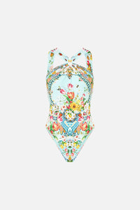 Diamond Neck Strap One Piece