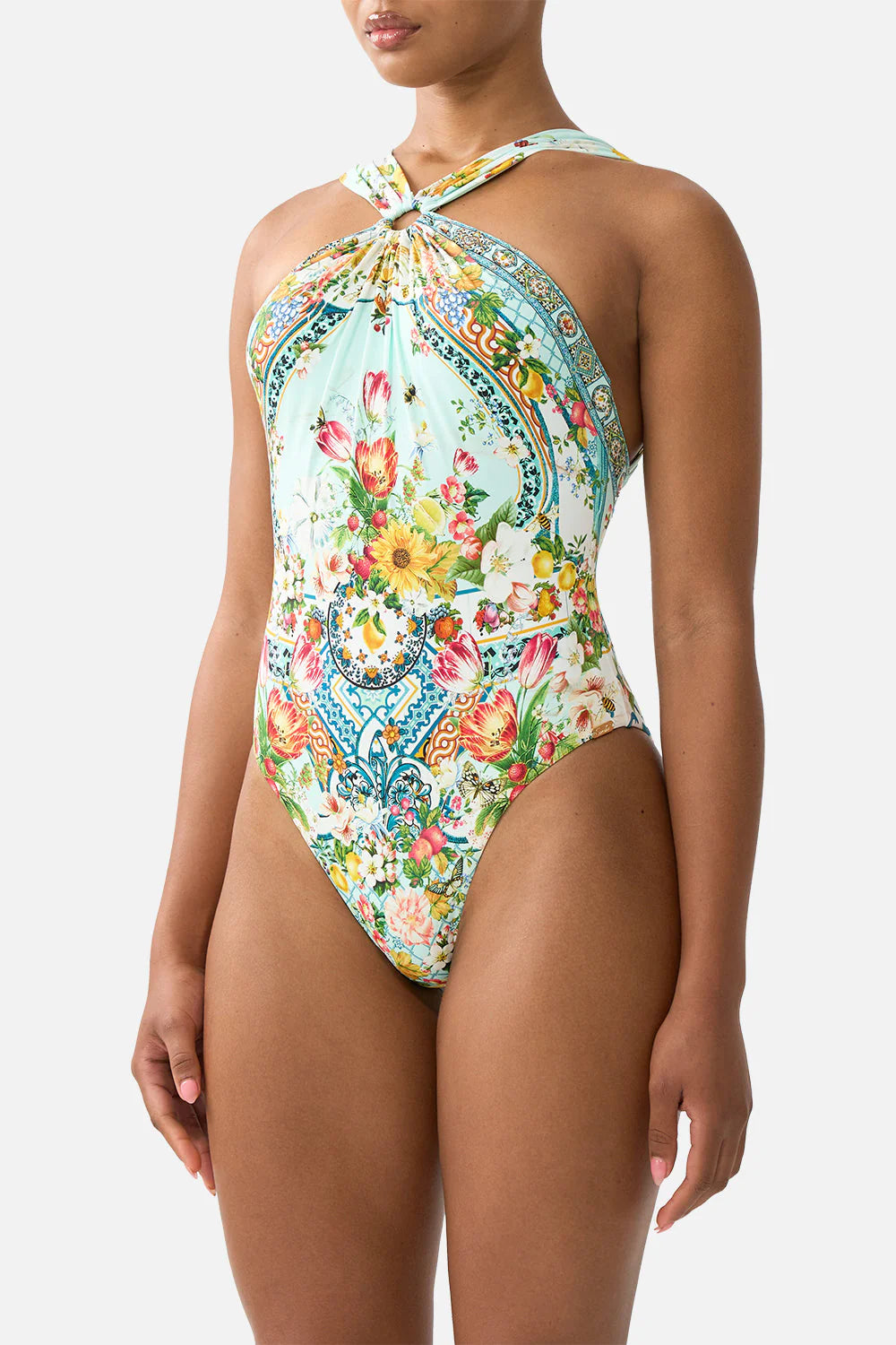 Diamond Neck Strap One Piece
