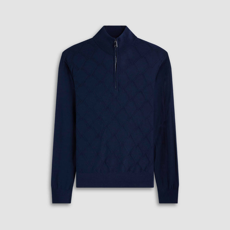 Diamond Stitch Quarter-Zip