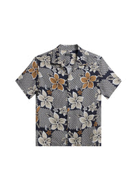 Elio Linen Island Floral Shirt