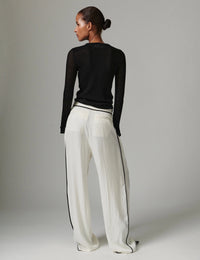 Enza Matte Crepe Pants