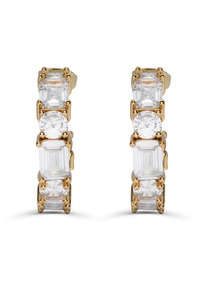 Eternity Hoops - Gold