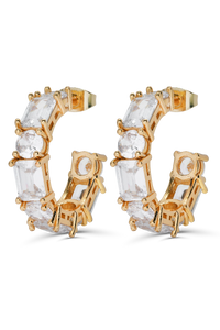 Eternity Hoops - Gold