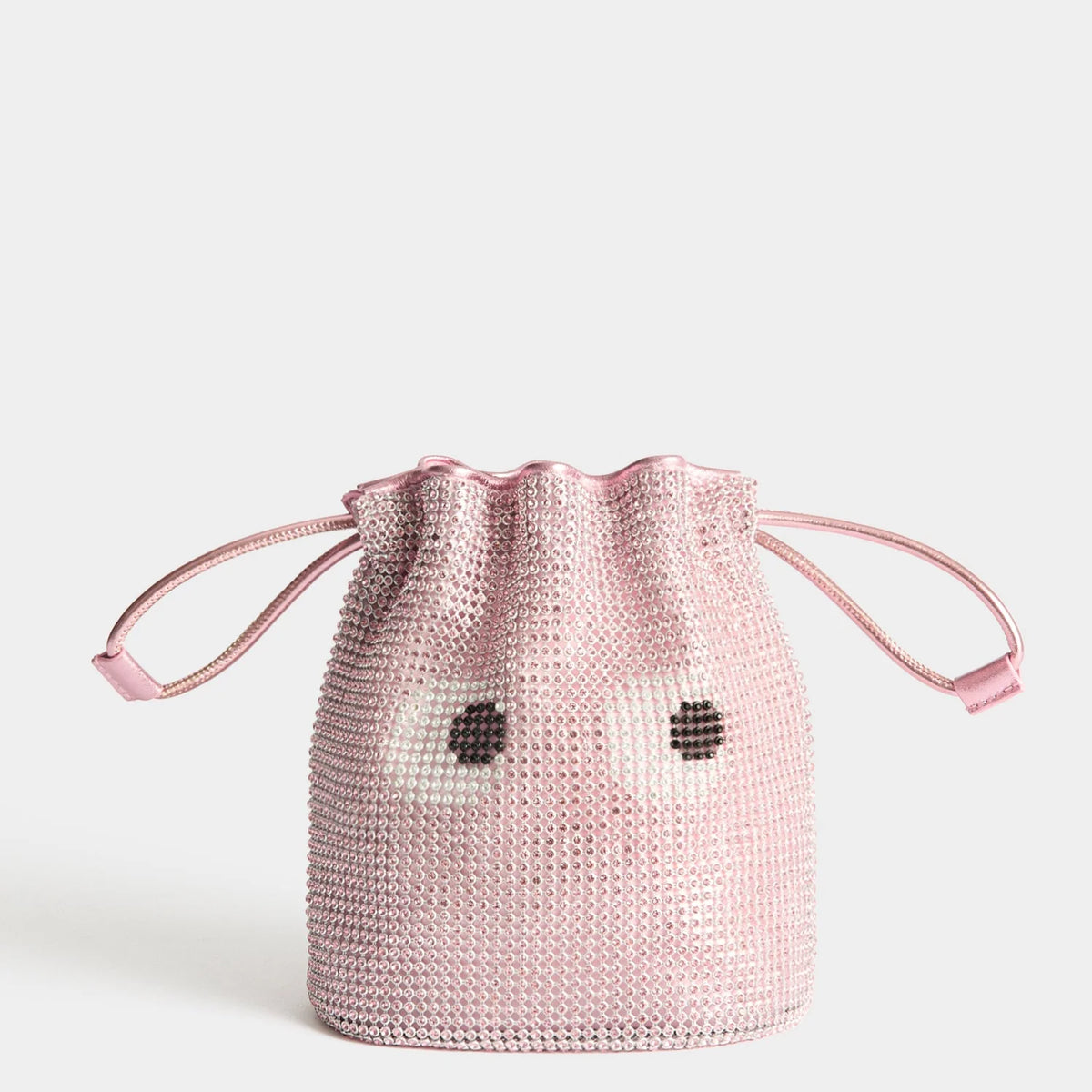 Eyes Crystal Drawstring Pouchs