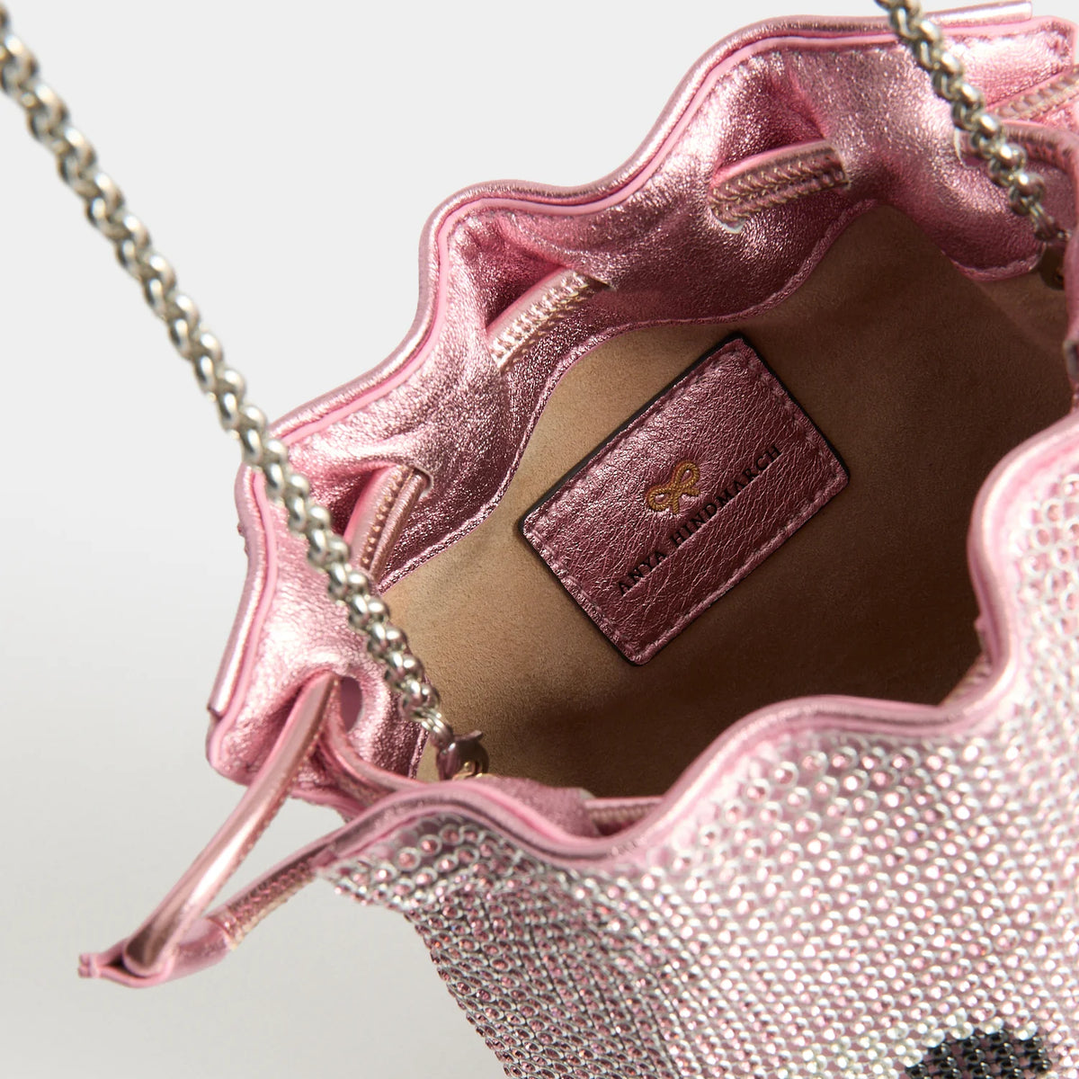 Eyes Crystal Drawstring Pouchs