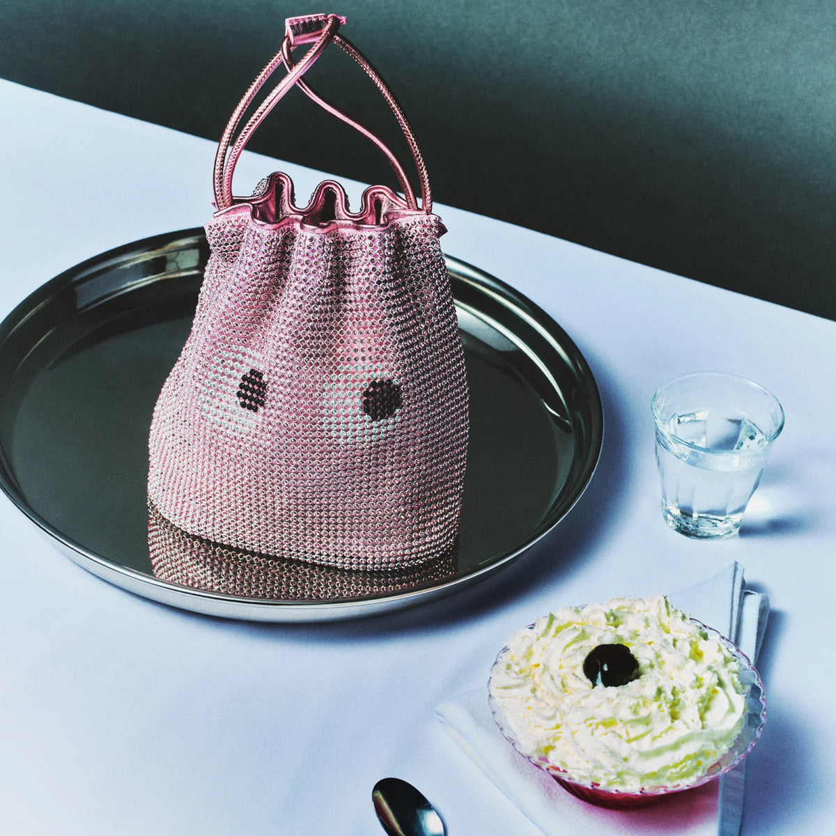 Eyes Crystal Drawstring Pouchs