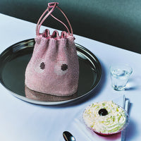 Eyes Crystal Drawstring Pouchs