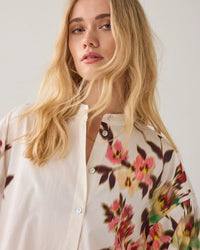 Faded Floral Blouse
