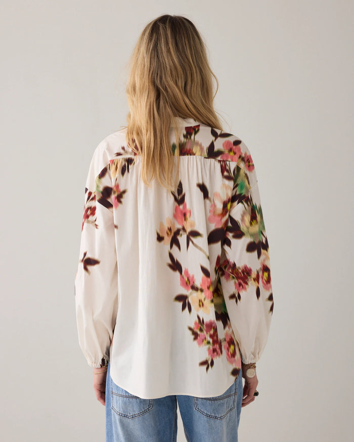 Faded Floral Blouse