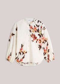 Faded Floral Blouse