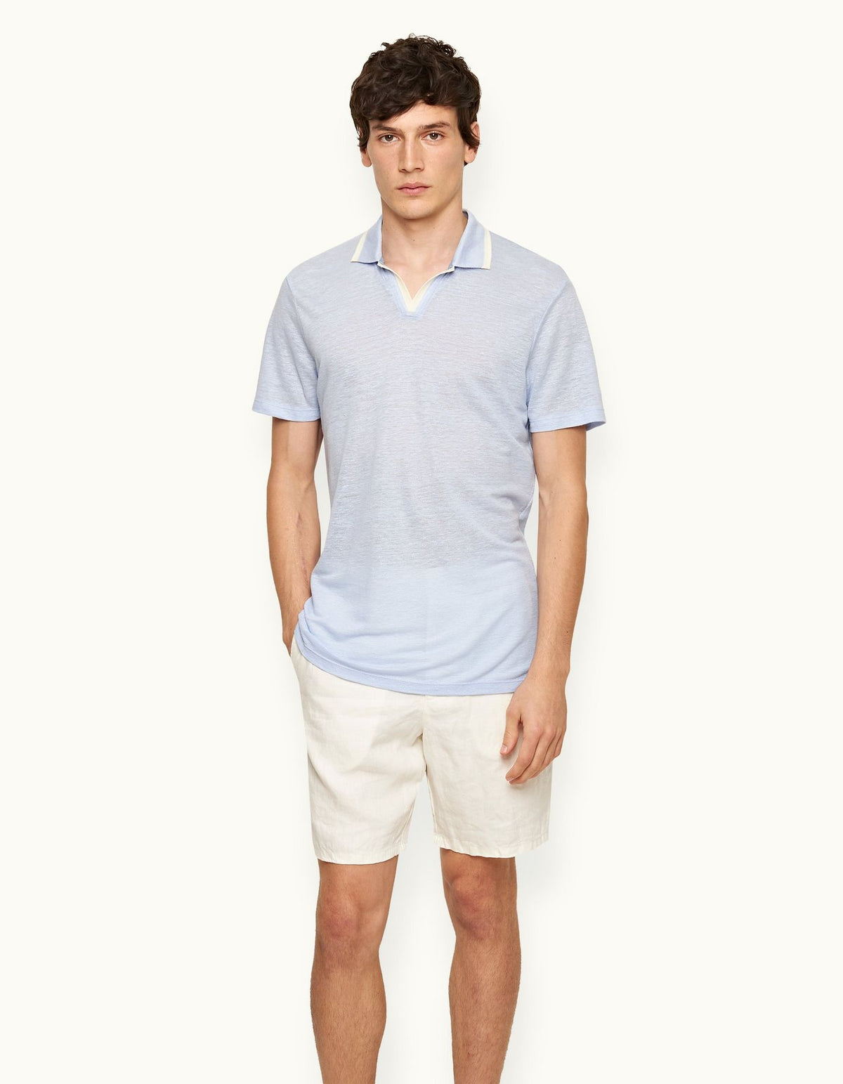 Felix Linen Pique Polo