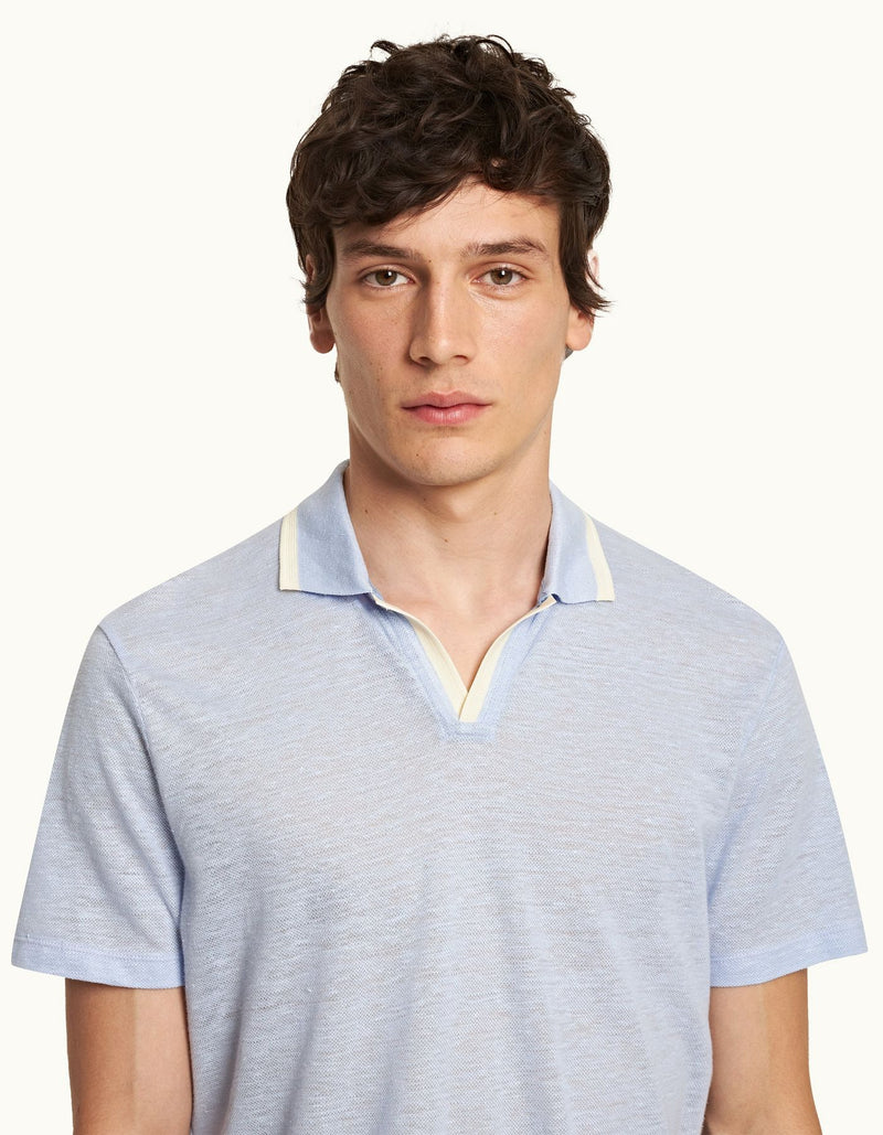 Felix Linen Pique Polo