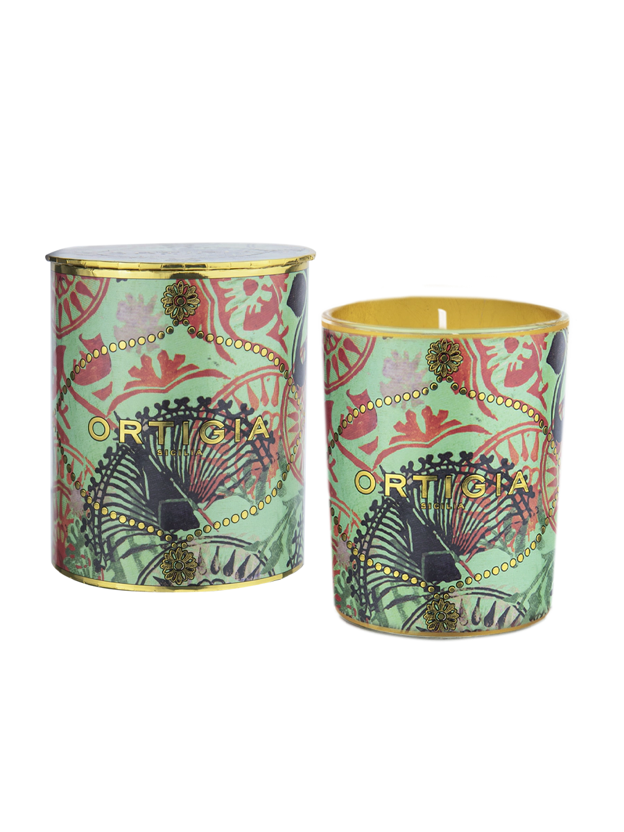 Fico India Decorated Candle sm