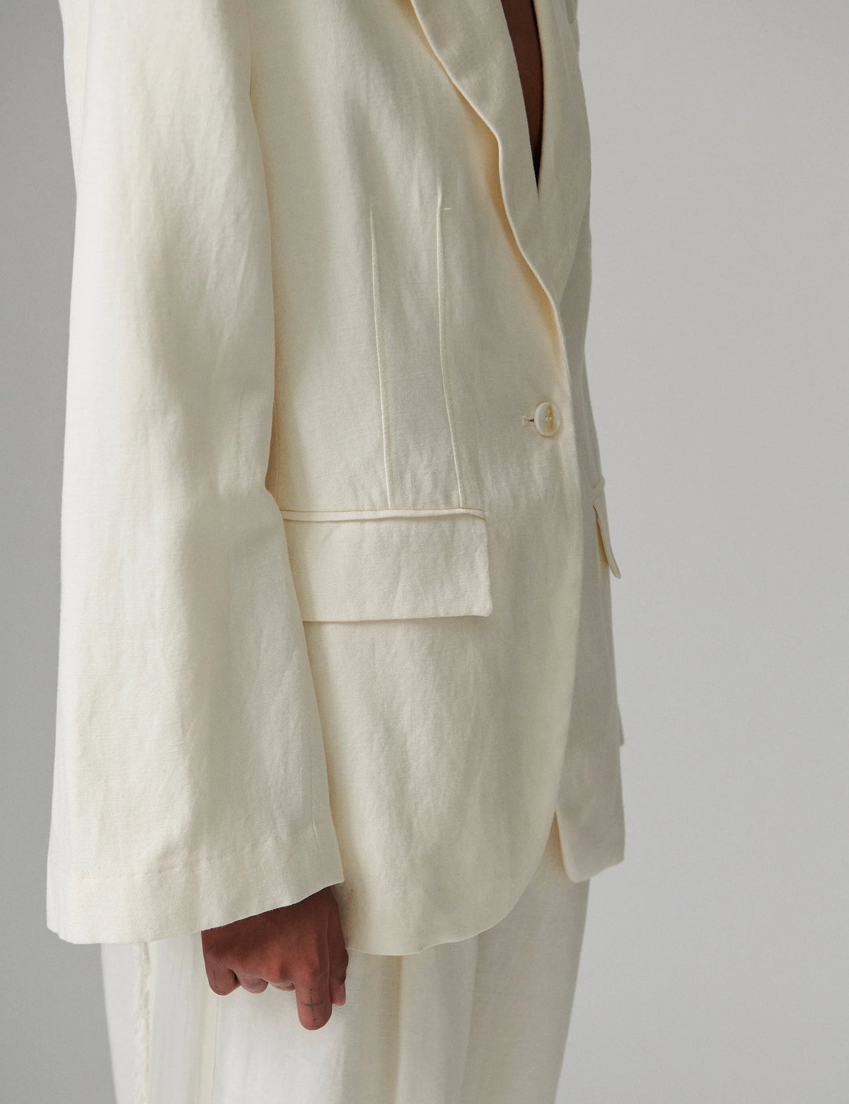 Fiona Linen Blazer