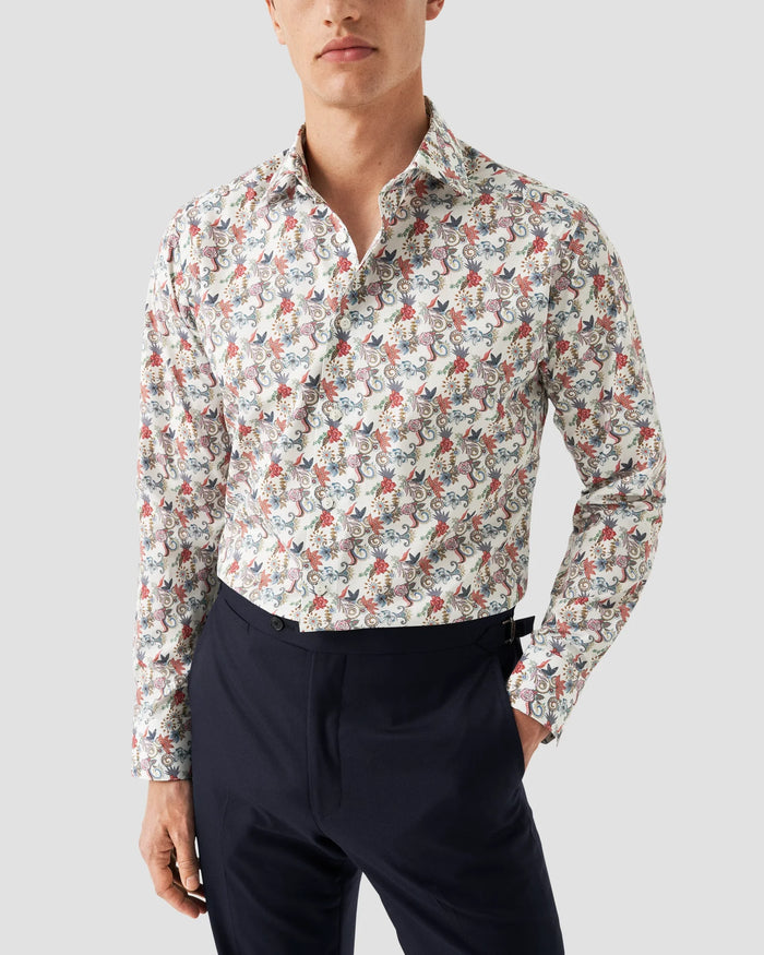 Floral Fine Twill Shirt