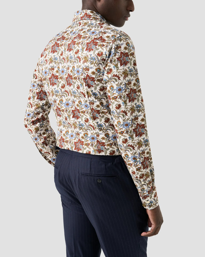 Floral Print Signature Twill