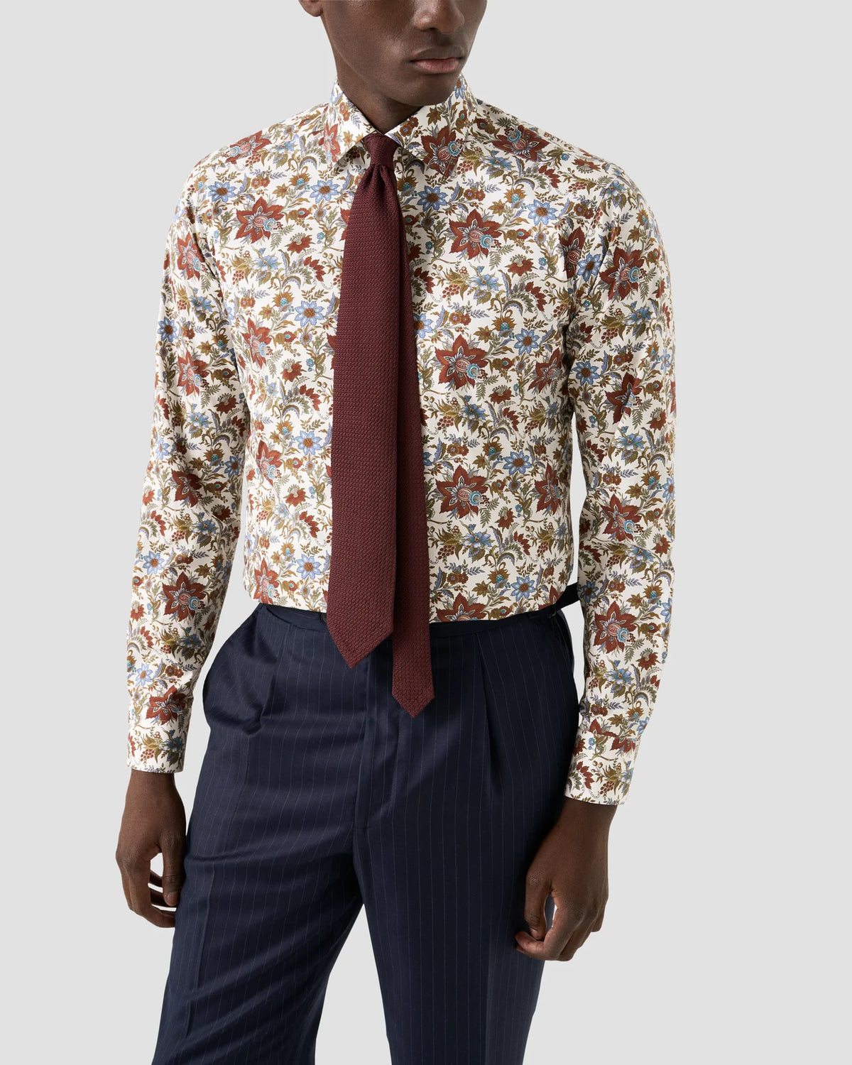 Floral Print Signature Twill