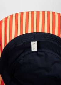 Floral Stripe Bucket Hat