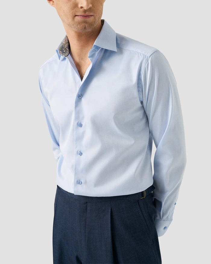 Florals Effect Signature Twill Shirt