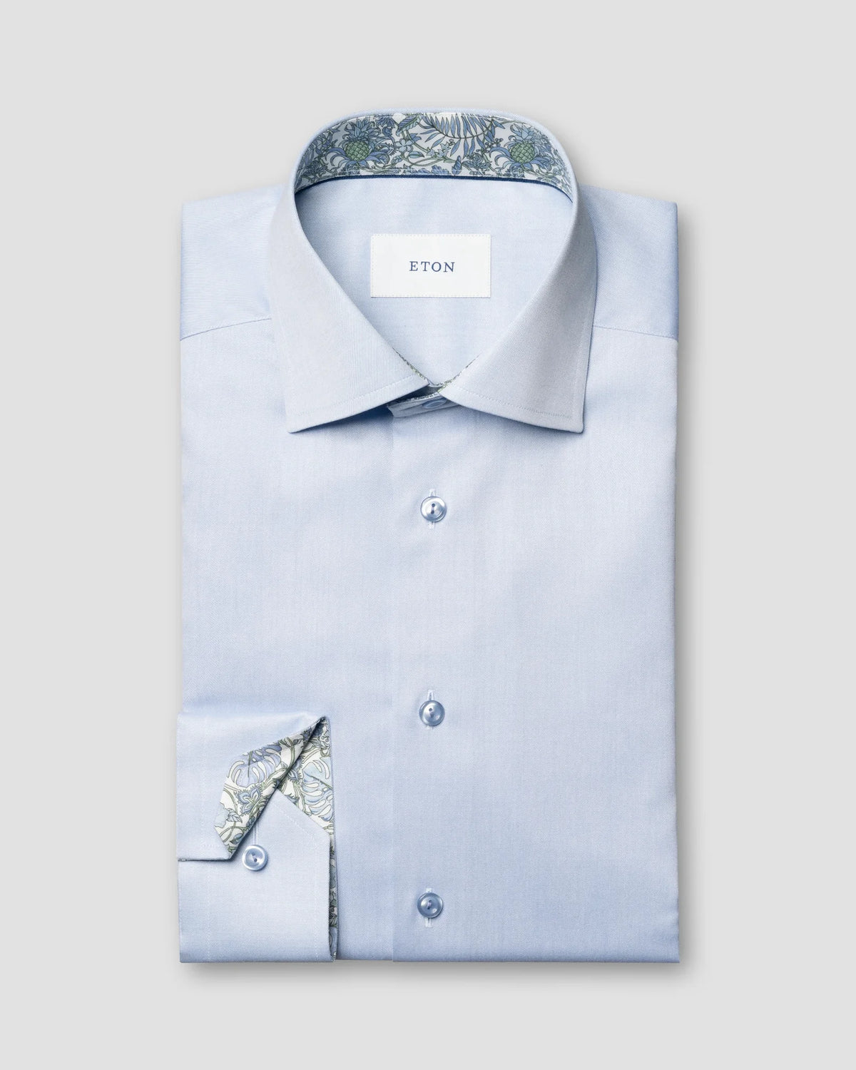 Florals Effect Signature Twill Shirt