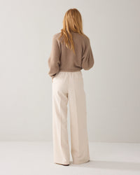 Foam Wide Leg Trousers