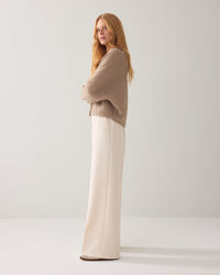 Foam Wide Leg Trousers