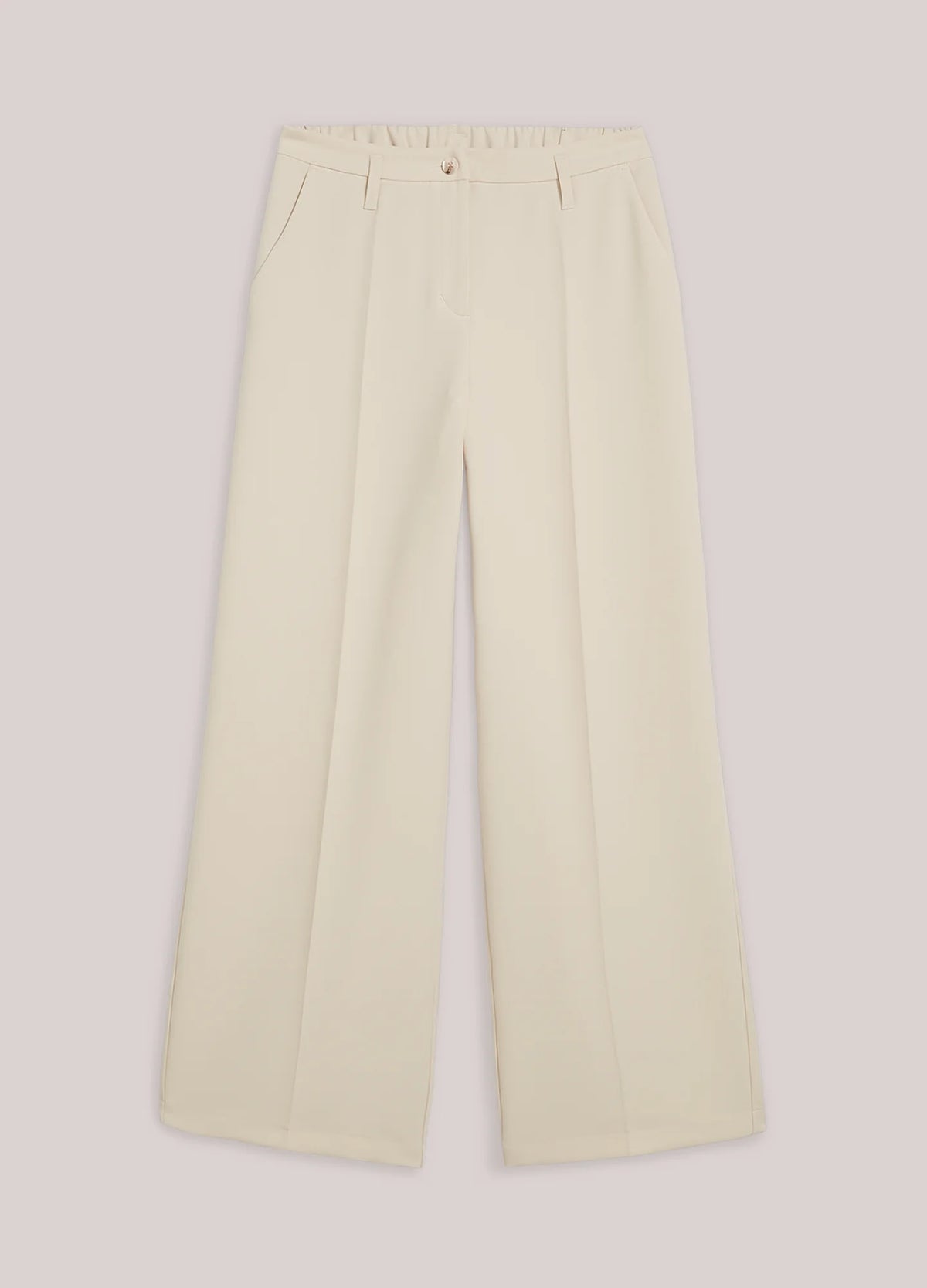 Foam Wide Leg Trousers