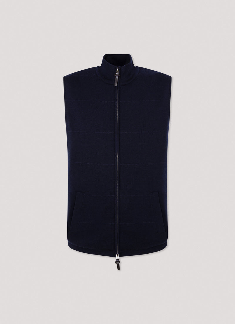 Full Zip Merino Gilet