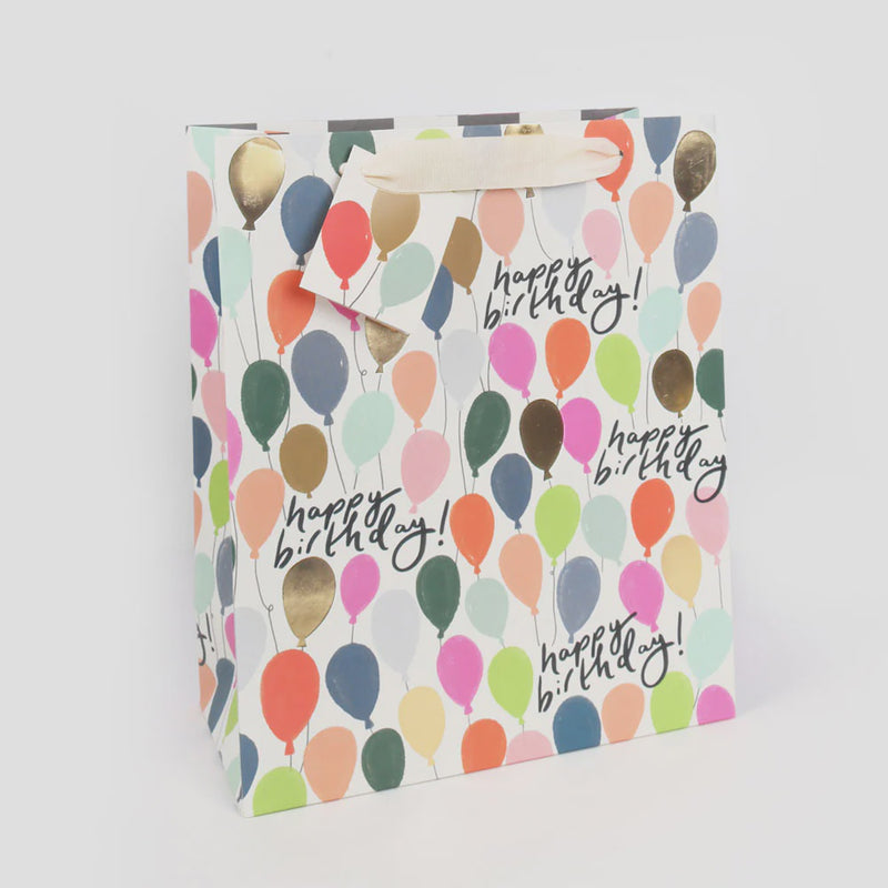 HB Multi Balloons Large Gift Bag