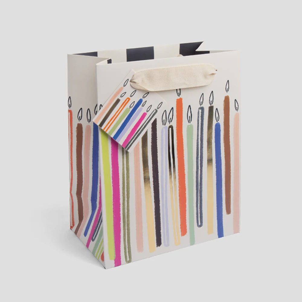 Colourful Candles Gift Bag