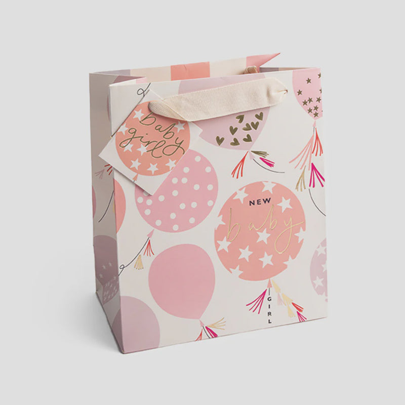 Baby Girl Medium Gift Bag