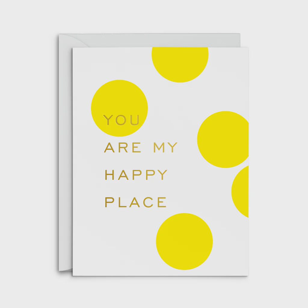 Happy Place Greeting Card