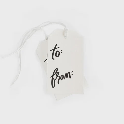 To/From - Gift Tags