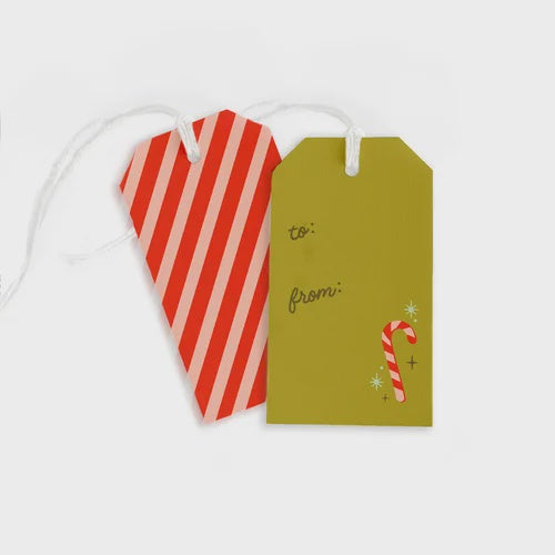 Candy Cane- Gift Tags