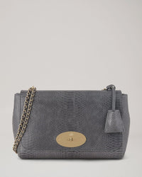 Medium Lily Waxed Snake Print