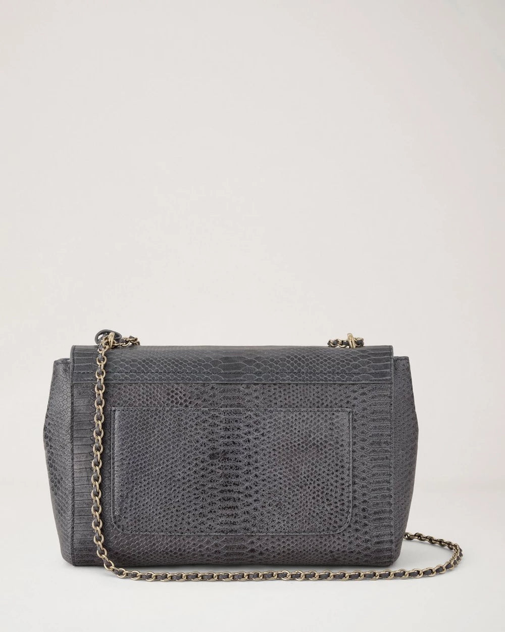 Medium Lily Waxed Snake Print