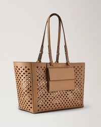 Perforated Leath  Tote