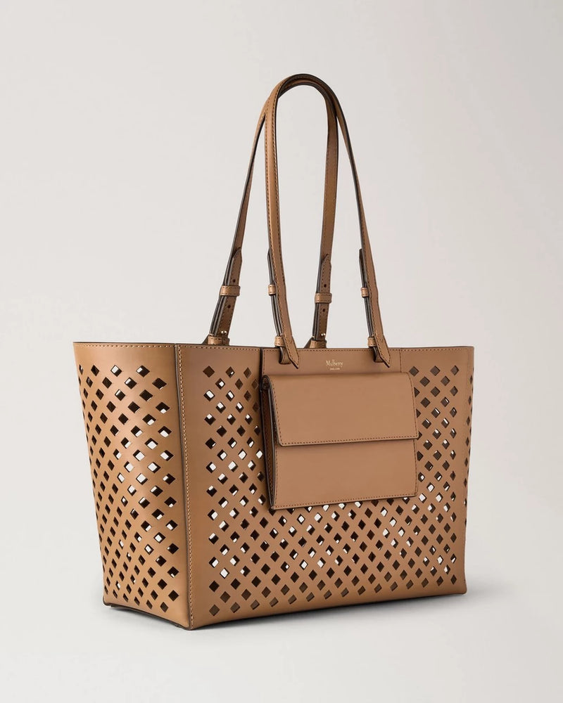 Perforated Leath  Tote