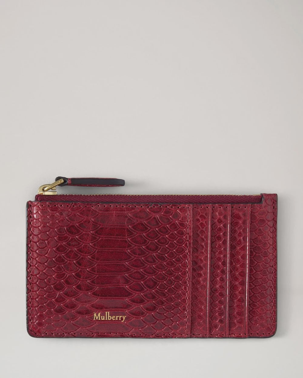 Long Zipped Card Holder