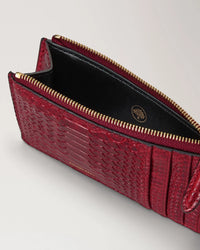 Long Zipped Card Holder