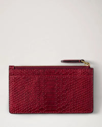 Long Zipped Card Holder